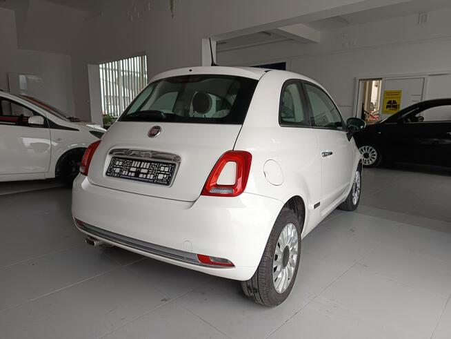 Fiat 500  LOUNGE 1.2 69KM Automat, niski przebieg, serwis Nowy Sącz - zdjęcie 4