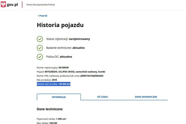 Mitsubishi Eclipse Cross Benzyna Moc 163KM Automat Elbląg - zdjęcie 3