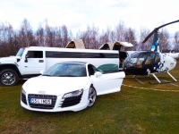 wynajem audi r8 wesela Ferrari śluby hummer limo do wesela Katowice