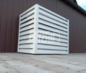 Osłona klimatyzatora - pompy ciepła 90x50x110 cm biały GP301 Olsztyn - zdjęcie 3