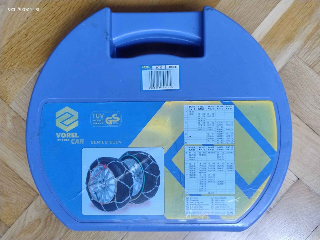 Łańcuchy śniegowe KN100 VORTEL BY TOYA Toruń - zdjęcie 1