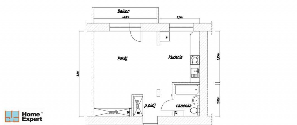 1pok, 33met, Okolice Lelewela BALKON/PIWNICA/PARKING (Wrocław) Stare Miasto - zdjęcie 10