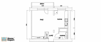 1pok, 33met, Okolice Lelewela BALKON/PIWNICA/PARKING (Wrocław) Stare Miasto - zdjęcie 10