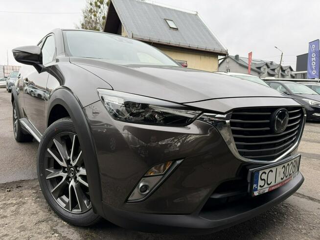 Mazda CX-3 Klimatronic, Podgrz. fotele, Nawigacja, Hak, Head-Up, Skóra Cieszyn - zdjęcie 6