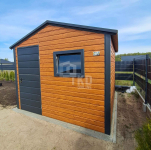 Schowek - domek ogrodowy 3x2,5m - drzwi 2x okno dach TKD362 Tczew - zdjęcie 4