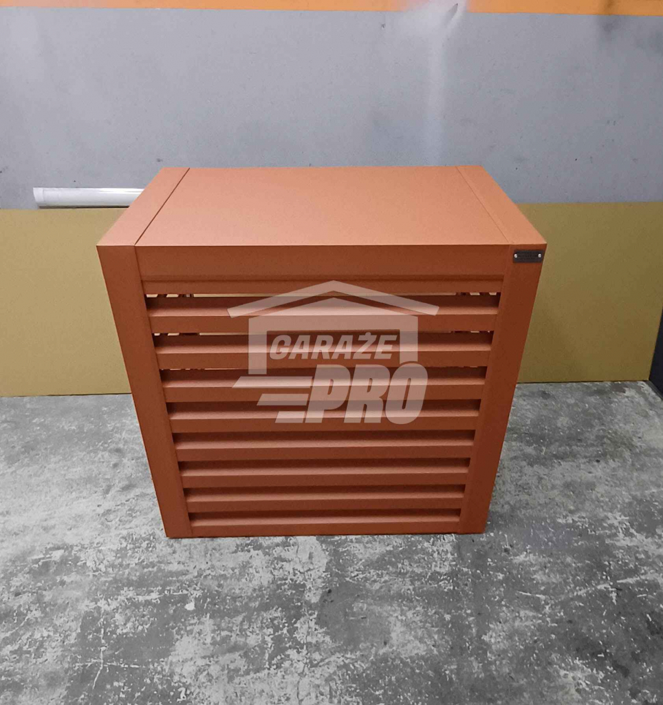 Osłona klimatyzatora - pompy ciepła 100x50x110 cm jasny brąz GP308 Gdynia - zdjęcie 4