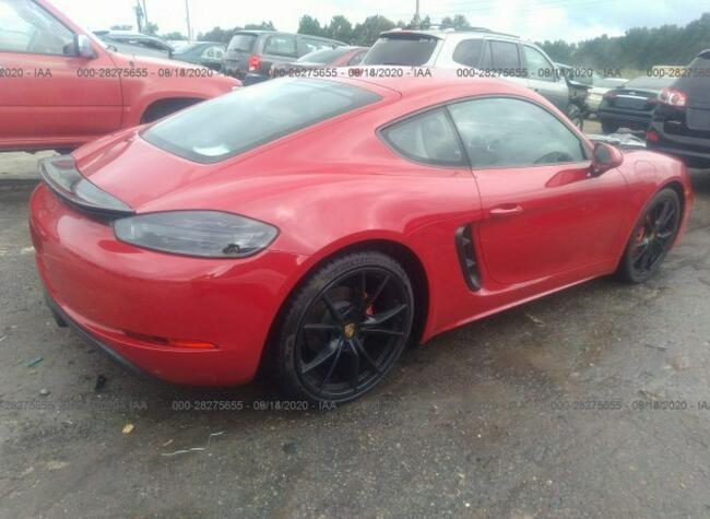 Porsche Cayman 718, 2018, 2.0L, po kradzieży Warszawa - zdjęcie 3