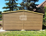 Domek ogrodowy 2,5x5 m + wiata 1,5x5 m drzwi 2x okno rynny GP755 Ruda Śląska - zdjęcie 4