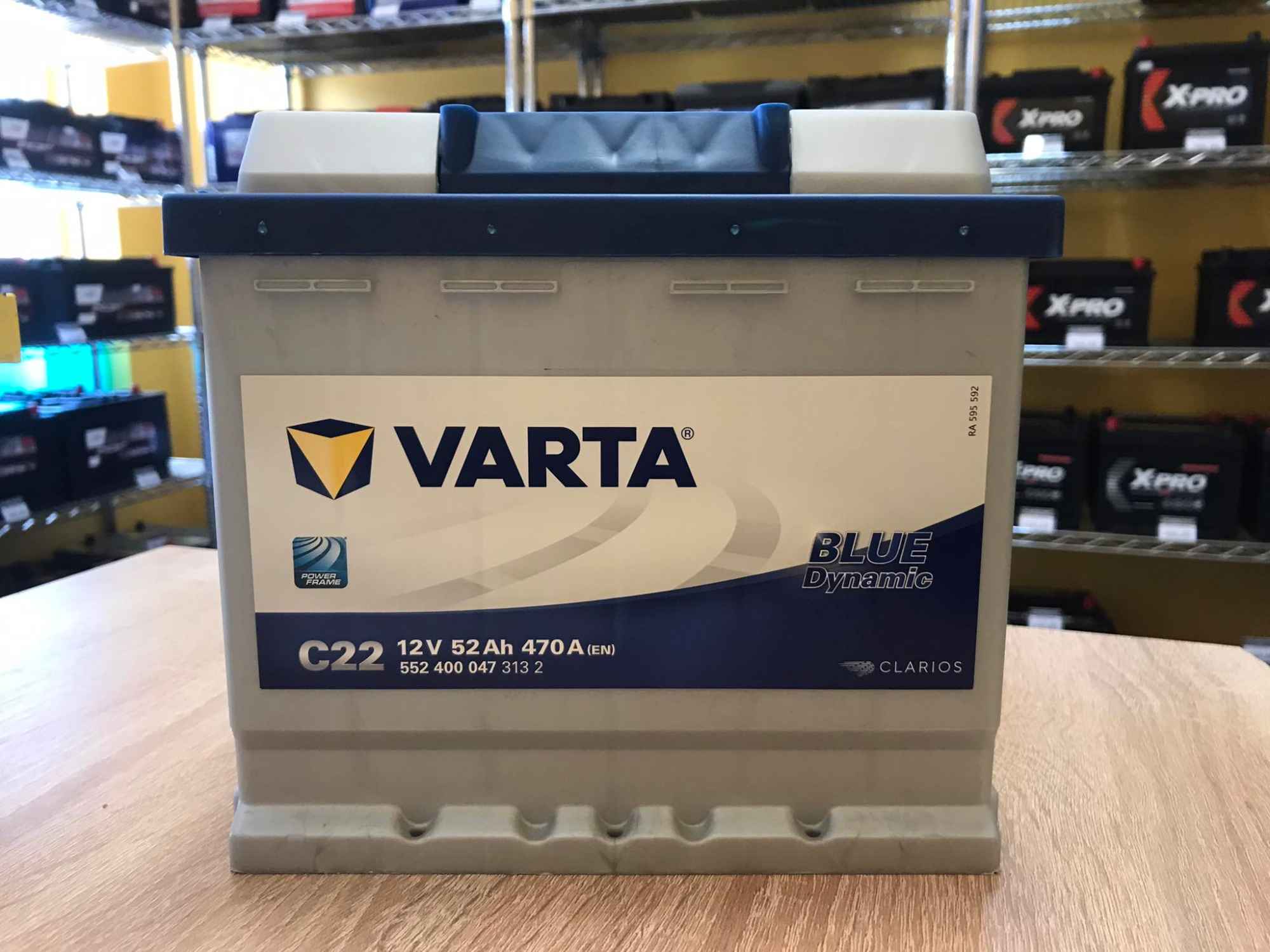 Akumulator 52Ah 470A VARTA Blue Dynamic C22 EN Ostrów Wielkopolski - zdjęcie 1