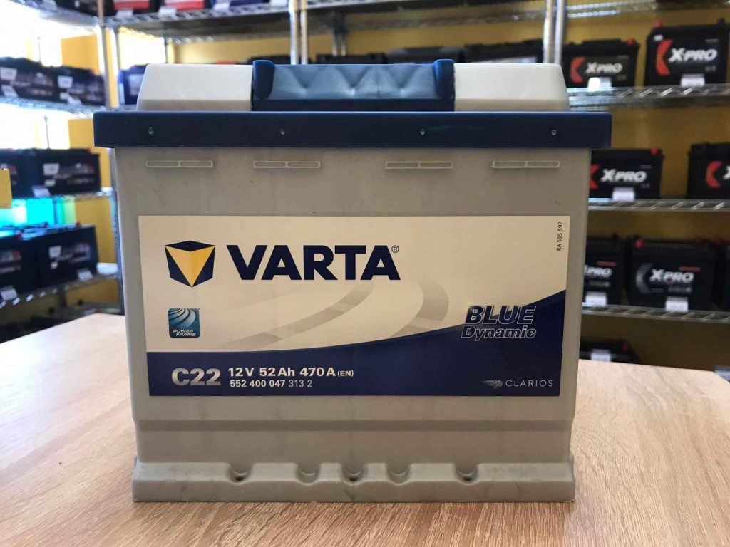 Akumulator 52Ah 470A VARTA Blue Dynamic C22 EN Ostrów Wielkopolski - zdjęcie 1
