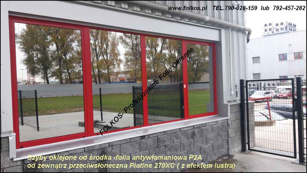 Folie bezpieczne na okna, drzwi, witryny, lustra.....Oklejanie Wwa Białołęka - zdjęcie 4