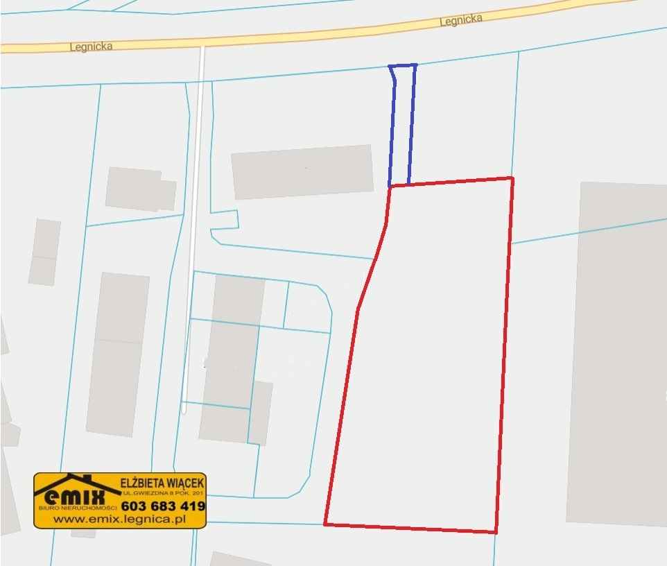 Działka komercyjna w Złotoryi przy ul. Legnickiej 3307m2 Złotoryja - zdjęcie 9