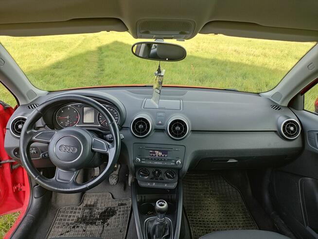 Audi A1 1.6 TDI czerwone trzy drzwiowe Jelenia Góra - zdjęcie 9