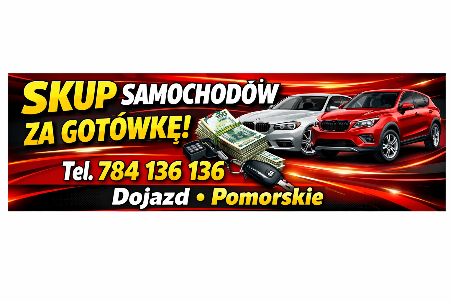 SKUP SAMOCHODÓW  784 136 136 Gdańsk - zdjęcie 1
