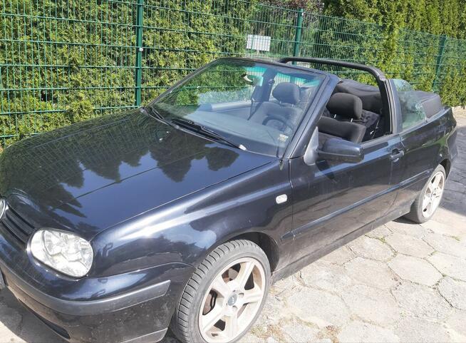 Czarny VW Golf IV cabrio 1,8 gaz LPG 1998 możliwość zamiany Ciechocinek - zdjęcie 2