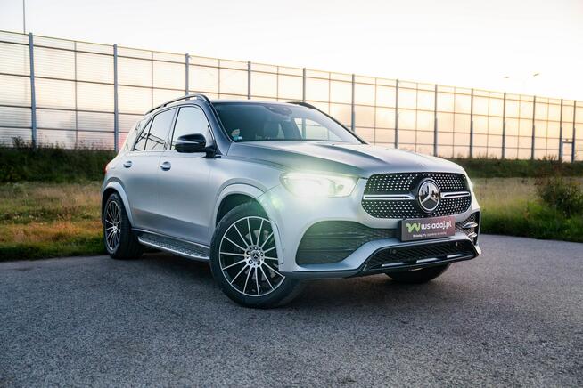 Mercedes-Benz GLE 300 d 4MATIC AMG Line, Salon PL, Bezwypadkowy, FV23% Warszawa - zdjęcie 3