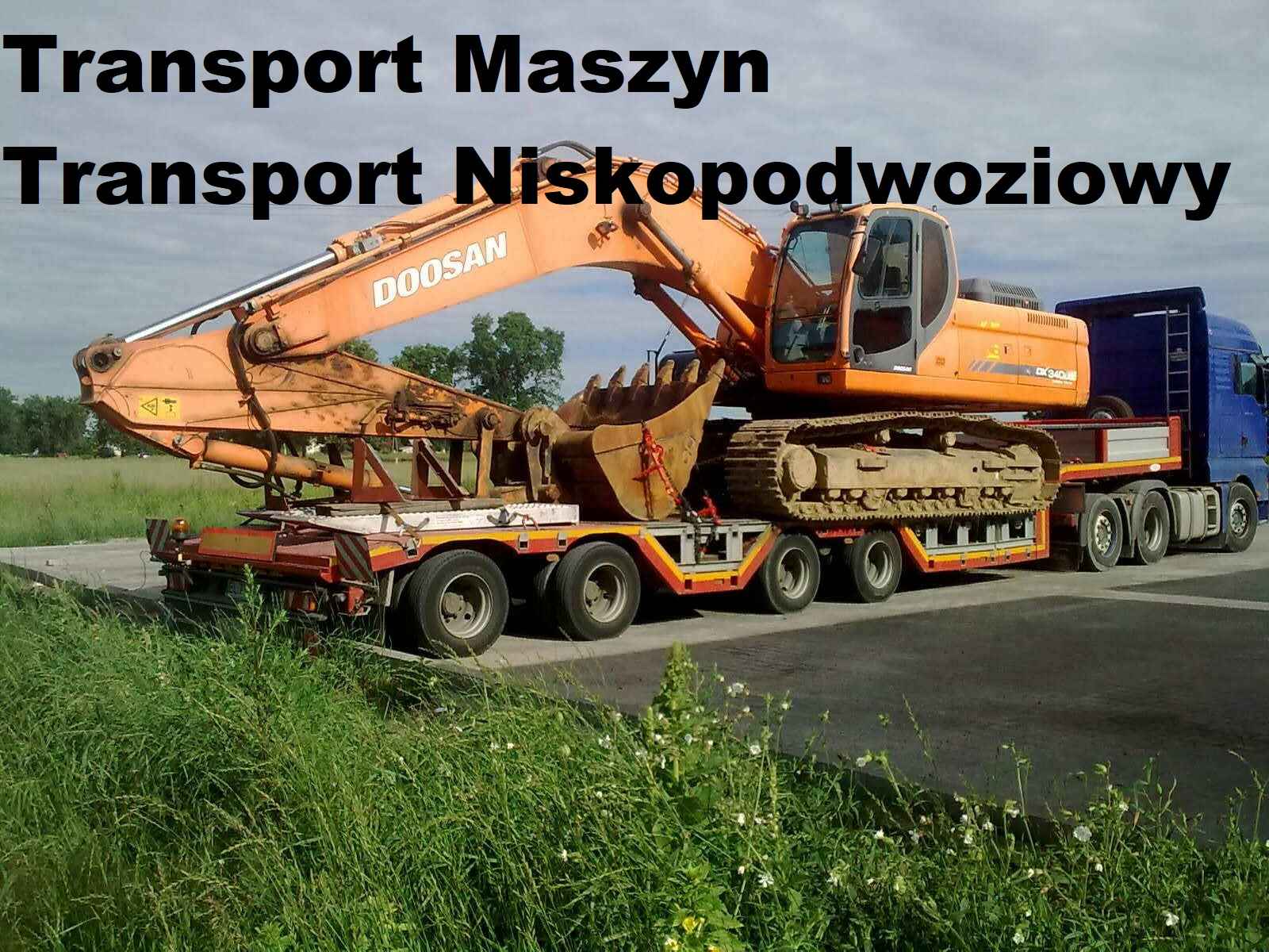 TRANSPORT MASZYN ROLNICZYCH BUDOWLANYCH NISKOPODWOZIOWY CIĘŻKI Białołęka - zdjęcie 6