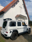 Biały Mercedes G-Class Brabus Rocket Wolne Terminy Auto do Ślubu Białystok - zdjęcie 4