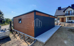 Garaż blaszany 9x5m + wnęka 3x1m - 2x brama - drzwi - 2x okno SO145 Olsztyn - zdjęcie 4