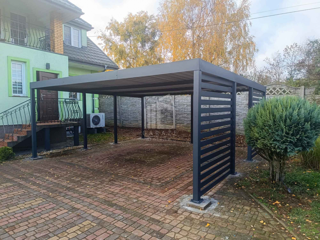 CarPort PREMIUM - wiata samochodowa 6x5  dodatkowa zabudowa ID1153 Lubartów - zdjęcie 4