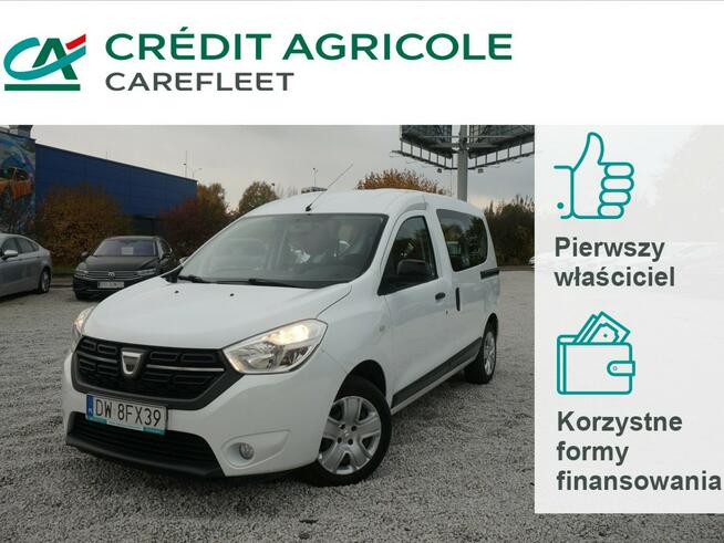 Dacia Dokker 1.5 Blue dCi/95 KM Laureate Salon PL Fvat 23% DW9FX39 Poznań - zdjęcie 1