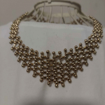 Naszyjnik pozłacany