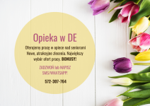 Praca jako Opiekun/Opiekunka Seniora w Niemczech lub Polsce