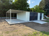 Garaż Blaszany 10x5 | Wiata + Drzwi + Brama | Profil Ocynk | Producent Kielce - zdjęcie 5