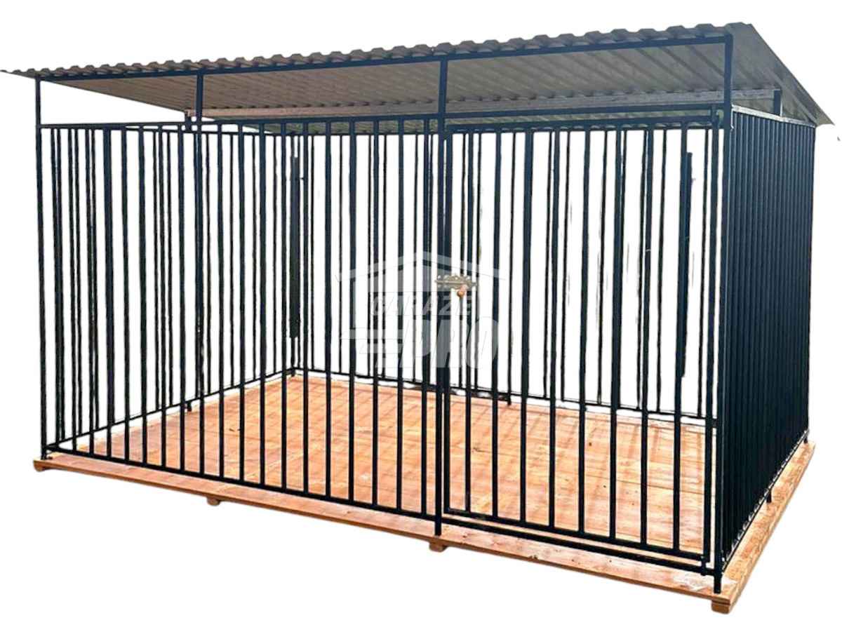 Kojec dla psa 3x2m   Podłoga drewniana - Dach spad w tył GP441 Gorzów Wielkopolski - zdjęcie 1