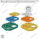 Zasuwka do Ula kwadrat, Zamknięcie wylotka okrągłego, średnica 5cm Jaśliska - zdjęcie 6