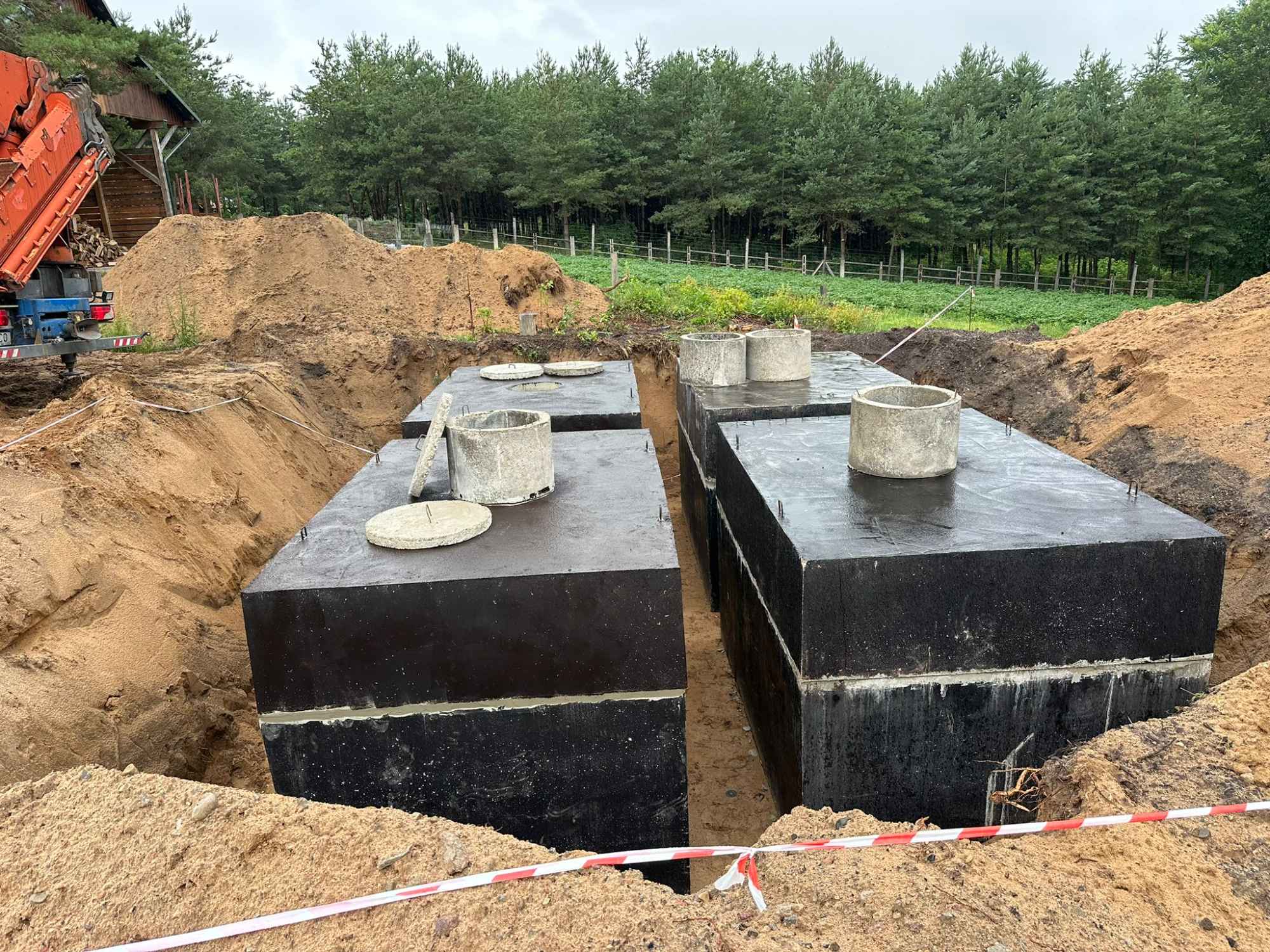 Szamba betonowe, Piwnice ogrodowe Suwałki - zdjęcie 5