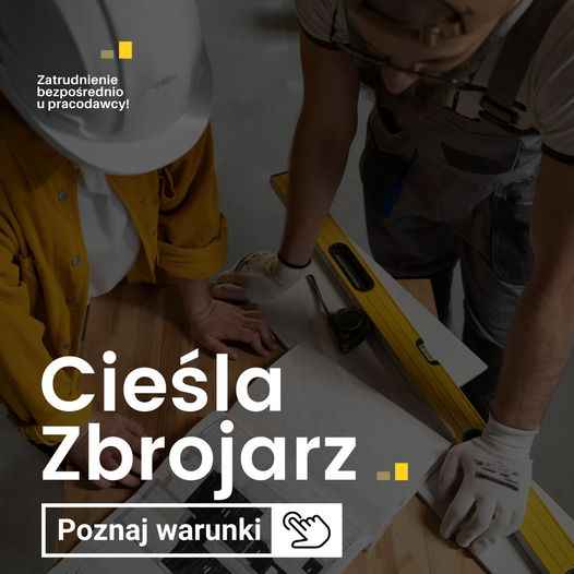 Cieśla / Zbrojarz - Holandia Nowy Targ - zdjęcie 1