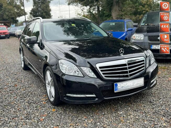 Mercedes E 220 E 2012  avantgarde SKÓRA nowy silnik  4-matic Łodygowice - zdjęcie 1