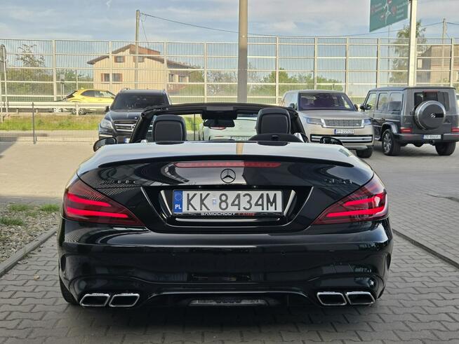 Mercedes SL 63 AMG Bezwypadkowy. Fotochromatyczny dach. ABC. Airscarf. Węgrzce - zdjęcie 5