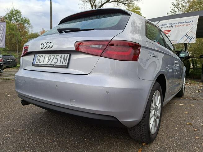 Audi A3 Klimatronic 2-stref, Podgrz. fotele, Navi, PDC, Bi-Xenon, Hak Cieszyn - zdjęcie 12