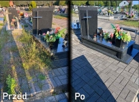 Sprzątanie, mycie, przystrajanie i pielęgnacja nagrobków Czerwionka-Leszczyny - zdjęcie 2