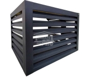 Osłona klimatyzatora pompy ciepła 110x60x80cm cm antracyt GP707