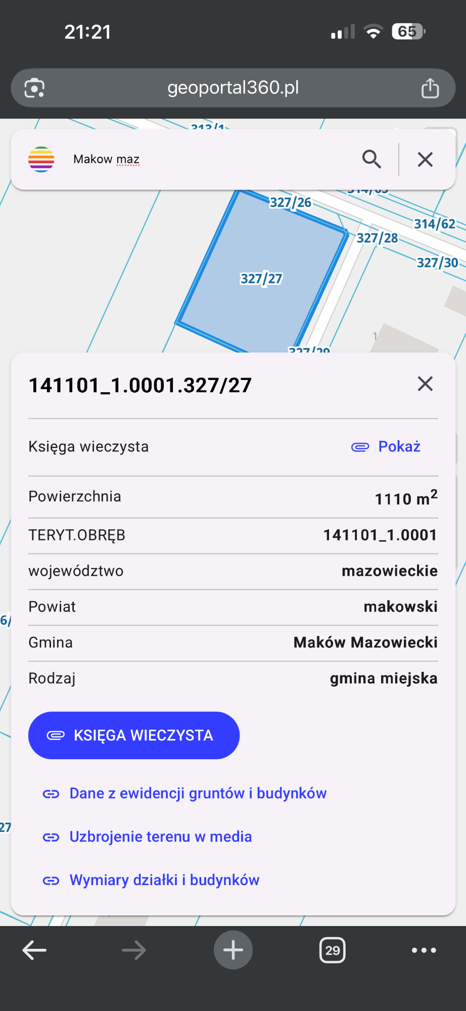 Działka budowlana Maków Mazowiecki - zdjęcie 2
