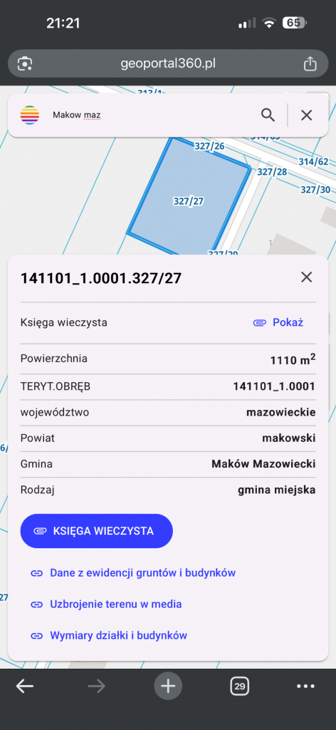 Działka budowlana Maków Mazowiecki - zdjęcie 2