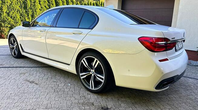 BMW 750i G12 X-Drive 450KM Lasery DVD M-Pakiet Bardzo Bogata Piękne Wrocław - zdjęcie 6