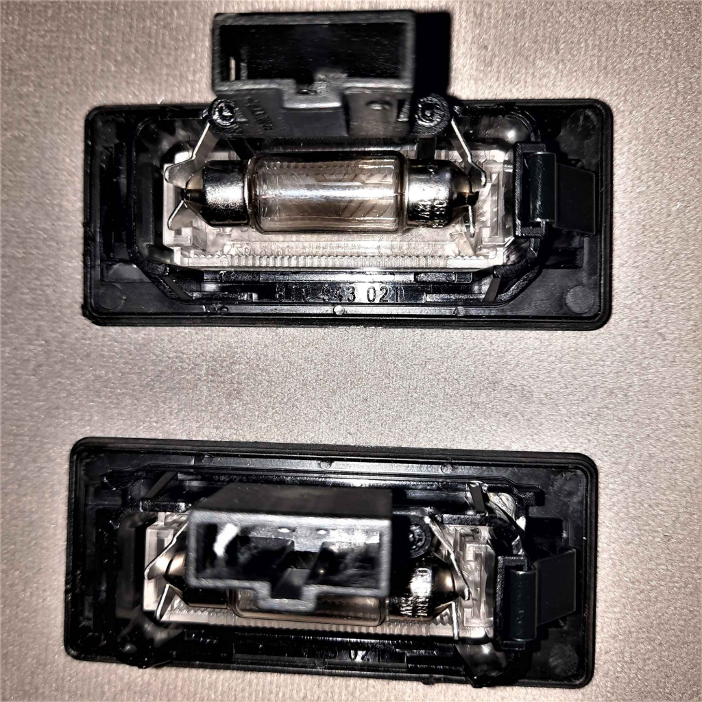 Sprzedam oryginalne lampki do Audi A4 B8 ośw. rejestracji Jaworzno - zdjęcie 3