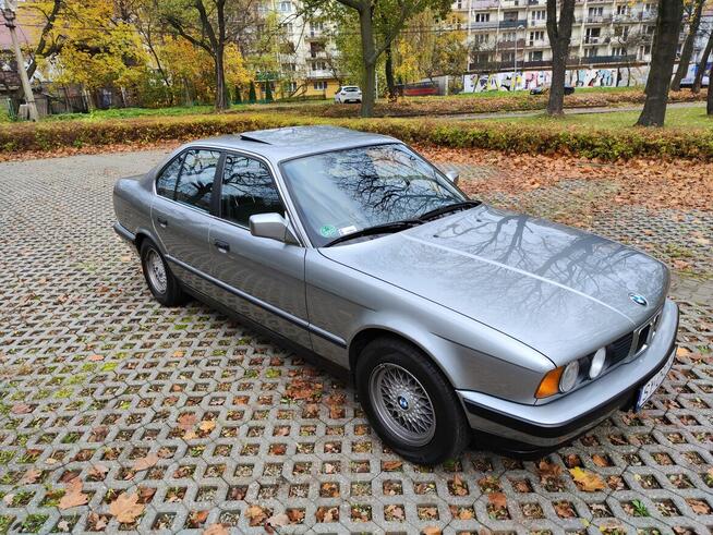 Freud am Faren BMW e34 520i Kat / Lachssilver Metalic z DE Bytom - zdjęcie 4