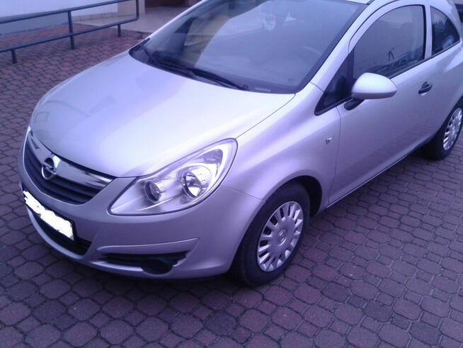 Opel Corsa 1.3 CDTI 2009r 138 tys. diesel srebrny metalik Ostrów Wielkopolski - zdjęcie 3