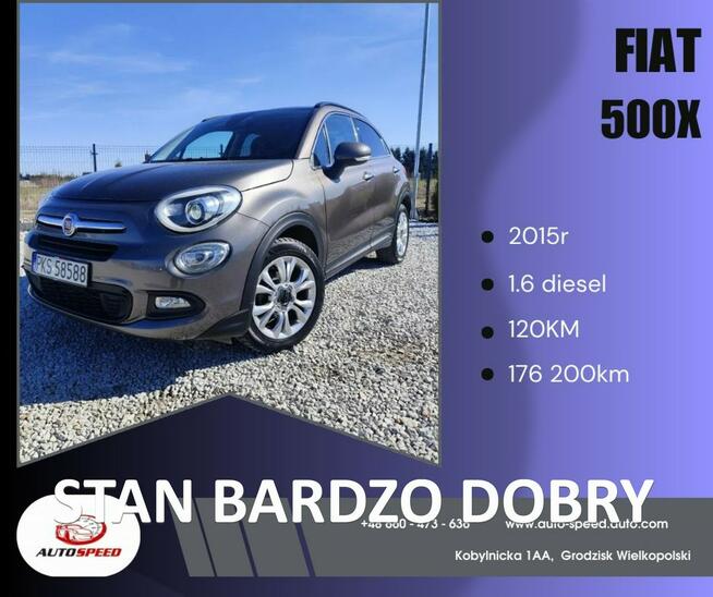 Fiat 500x 1.6 Diesel Grodzisk Wielkopolski - zdjęcie 1