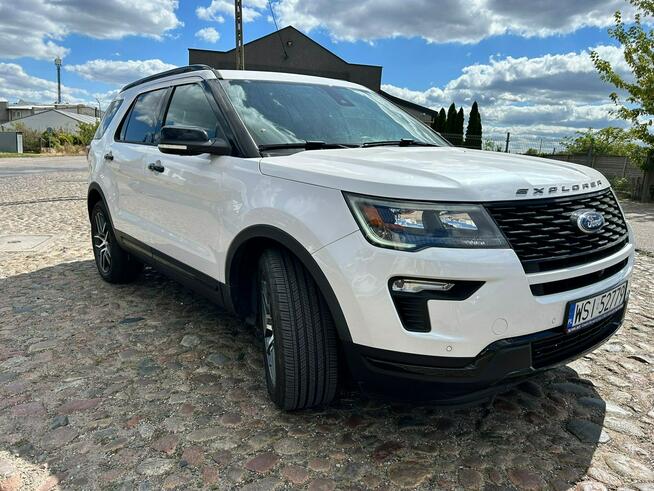 Ford Explorer 4x4 w bogatej wersji Sport Siedlce - zdjęcie 1
