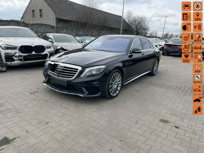 Mercedes S 63 AMG LONG Business 4Matic Butmaster Pamięć Masaż 585KM Gliwice - zdjęcie 1