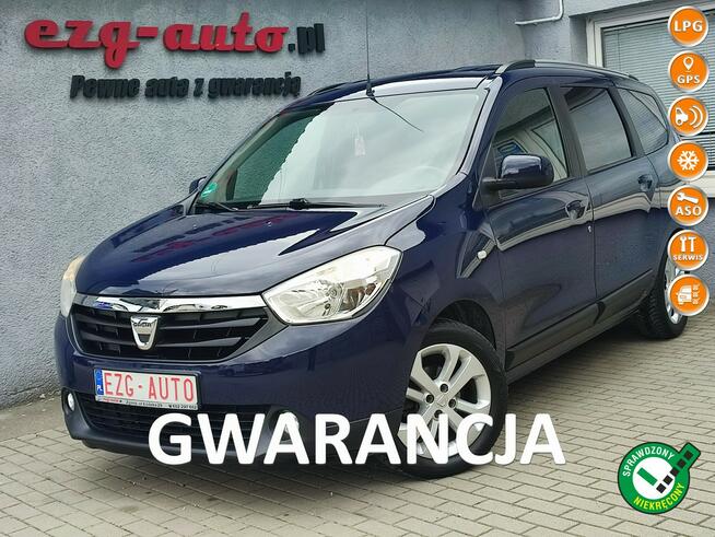 Dacia Lodgy 1,6 MPi bogata opcja GAZ serwis Gwarancja Zgierz - zdjęcie 1