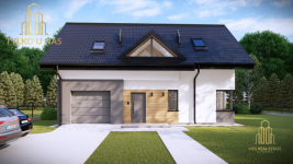 Nowoczesny dom z garażem | działka 1500 m² | Gniła