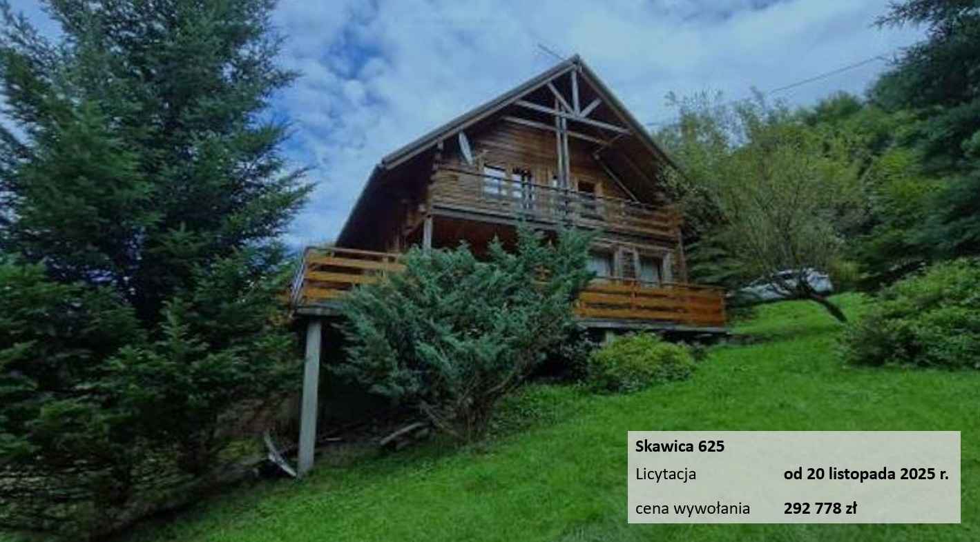 Dom w górach, Beskidy, licytacja Skawica - zdjęcie 4