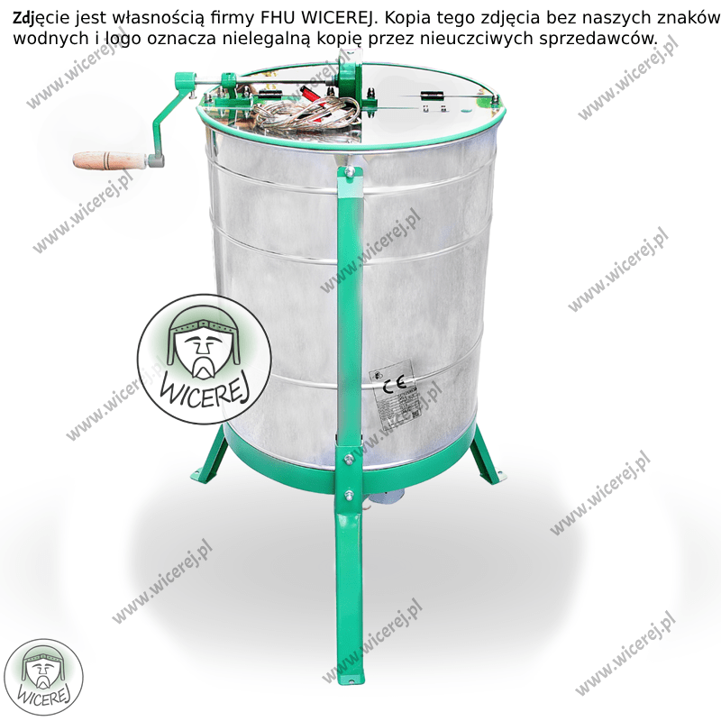 Miodarka 4Ramkowa Ręczno-Elektryczna Wielkopolsa Diagonalna Nierdzewna Jaśliska - zdjęcie 5